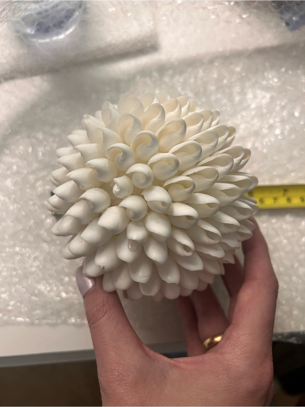 Decorative shell balls - Picture 3 of 3